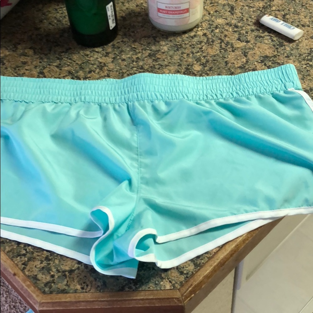 Turquoise blue athletic shorts! Brand new